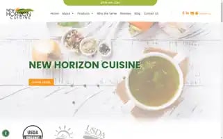 Newhorizoncuisine.com Screenshot 2024-05-13 03:09:01