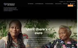 Alzheimersla.org Screenshot 2024-07-04 08:10:56