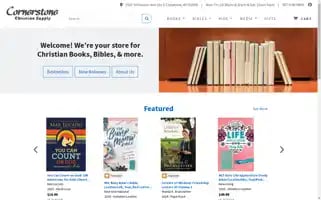 Cornerstonechristiansupply.com Screenshot 2024-05-09 06:12:49