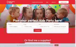 Kids-party-finder.co.uk Screenshot 2024-06-12 06:53:17