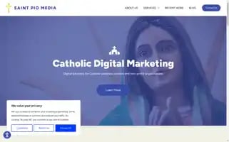 Saintpiomedia.com Screenshot 2024-07-04 23:18:06