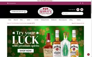 Markaysliquors.com Screenshot 2024-05-12 20:49:22