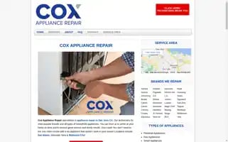 Coxapplianceco.com Screenshot 2024-07-07 04:19:53