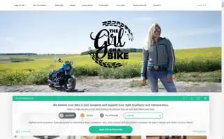 Thegirlonabike.com Screenshot 2024-05-14 08:59:55
