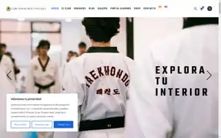 Clubtaekwondosantjust.com Screenshot 2024-05-22 06:58:43