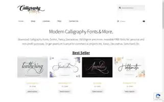 Calligraphyfonts.net Screenshot 2024-06-12 14:49:50