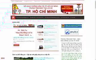 Truongdaotaolaixehcm.com Screenshot 2024-06-16 22:19:01