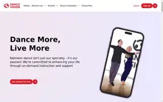 Dancevision.com Screenshot 2024-05-09 08:29:01