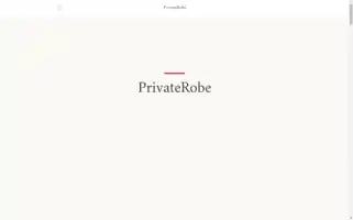 Privaterobe.jp Screenshot 2024-05-05 18:36:37