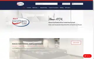 Mackmattressoutlet.com Screenshot 2024-05-12 19:37:28