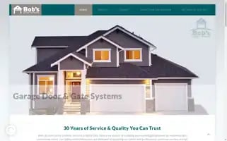 Bobsdoorserviceinc.com Screenshot 2024-05-15 14:57:39