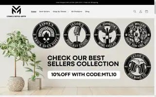 Youniquemetal.com Screenshot 2024-04-27 15:13:34
