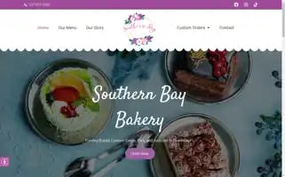 Southernbaybakery.com Screenshot 2024-05-16 18:10:52