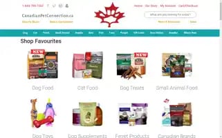 Canadianpetconnection.ca Screenshot 2024-05-08 23:36:35