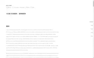 Samferrismorris.com Screenshot 2024-07-04 05:06:39