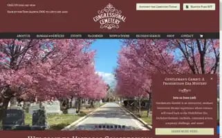 Congressionalcemetery.org Screenshot 2024-06-29 23:02:02