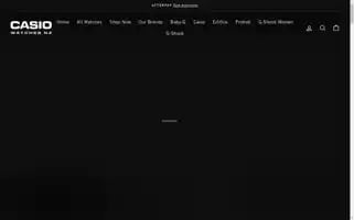 Casiowatches.co.nz Screenshot 2024-04-26 00:34:09
