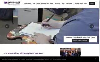 Workhousearts.org Screenshot 2024-07-05 03:43:51