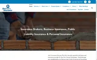 Jimsinsurance.net.au Screenshot 2024-06-28 21:19:59