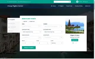 Cheapflightscorner.com Screenshot 2024-04-18 11:35:50