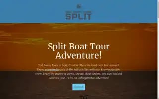 Sailawaytourssplit.com Screenshot 2024-04-17 10:05:18