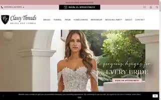 Classythreadsbridalandformal.com Screenshot 2024-05-15 17:40:16