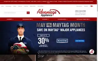 Advantageappliance.net Screenshot 2024-05-08 10:25:13