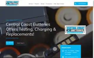 Centralcoastbatteries.com.au Screenshot 2024-06-17 01:42:20