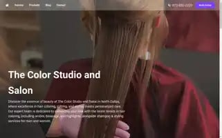 Colorstudioandsalon.com Screenshot 2024-05-09 05:12:09