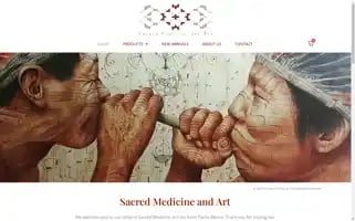 Sacred-medicine-and-art.com Screenshot 2024-05-17 02:59:22