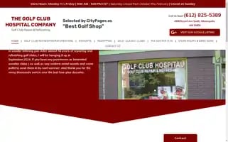 Golfclubhospital.com Screenshot 2024-05-09 22:23:52