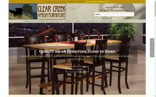 Clearcreekfurniture.com Screenshot 2024-05-15 17:44:32
