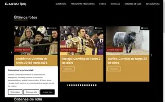 Plazadetorosdezaragoza.es Screenshot 2024-05-28 02:48:24