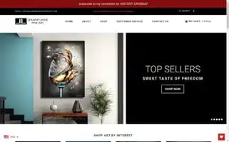 Leannelainefineart.com Screenshot 2024-05-05 13:02:06