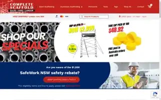 Completescaffold.com.au Screenshot 2024-07-09 07:18:50