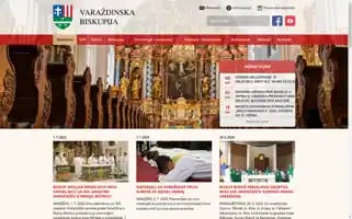 Biskupija-varazdinska.hr Screenshot 2024-07-03 08:10:11