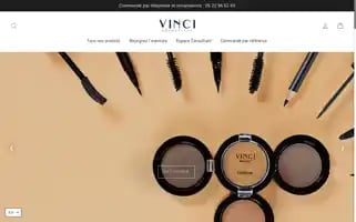 Vincicosmetique.com Screenshot 2024-05-04 10:52:10