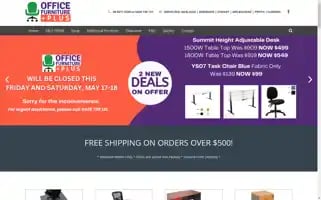 Officefurnitureplus.com.au Screenshot 2024-05-16 10:30:12