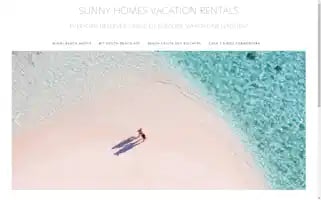 Sunnyhomesvacationrentals.com Screenshot 2024-04-18 11:52:34
