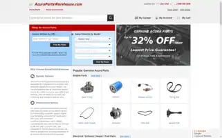 Acurapartswarehouse.com Screenshot 2024-05-08 10:07:07