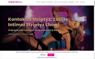 Striptyz-show.cz Screenshot 2024-04-22 10:06:56