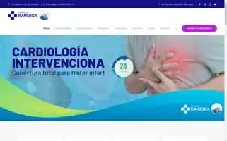 Clinicaisamedica.cl Screenshot 2024-06-15 14:45:39