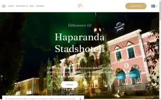 Haparandastadshotell.se Screenshot 2024-04-14 19:17:26
