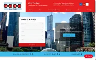 Tireshopchicago.com Screenshot 2024-05-16 21:34:08