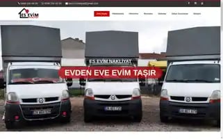 Esevimnakliyat.com Screenshot 2024-07-04 23:37:40