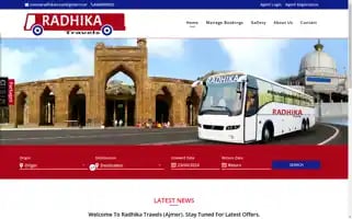 Radhikatravelsajmer.in Screenshot 2024-04-23 15:05:47