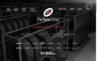 Thetyreclinic.co.nz Screenshot 2024-05-16 21:20:41