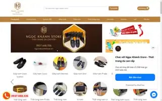 Ngockhanhstore.vn Screenshot 2024-06-19 02:06:20