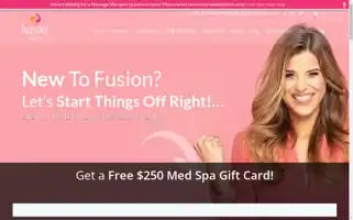 Fusionmedicalspa.com Screenshot 2024-06-12 16:34:22