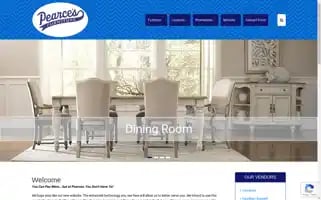 Pearcesfurniture.com Screenshot 2024-05-16 12:18:24